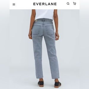 Everlane Rigid Slouch Jean in vintage gray